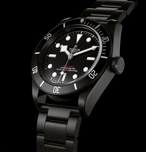 tudor heritage black bay all black steel pvd dark m79230dk-0008|tudor m79230b 0008.